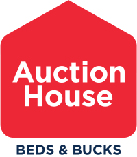 Auction House Beds & Bucks Logo